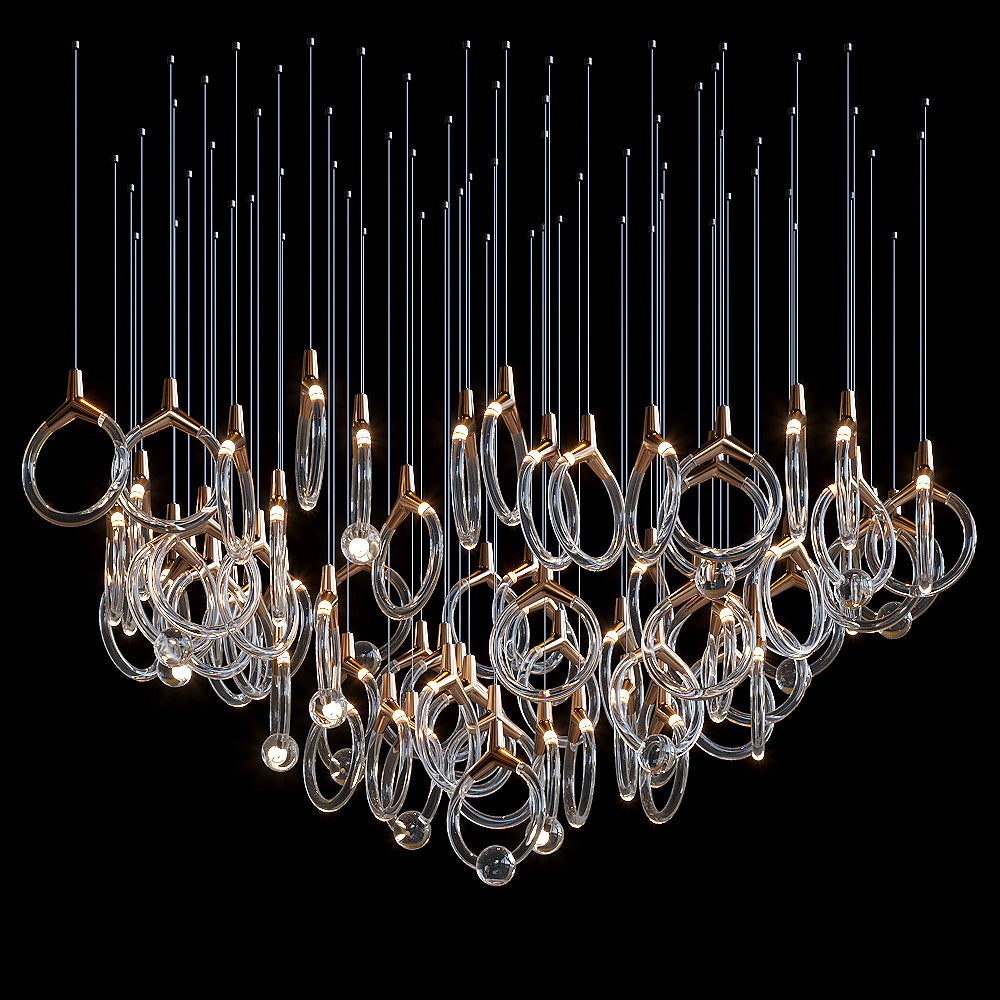 Crystal Orbit Scatter Pendant