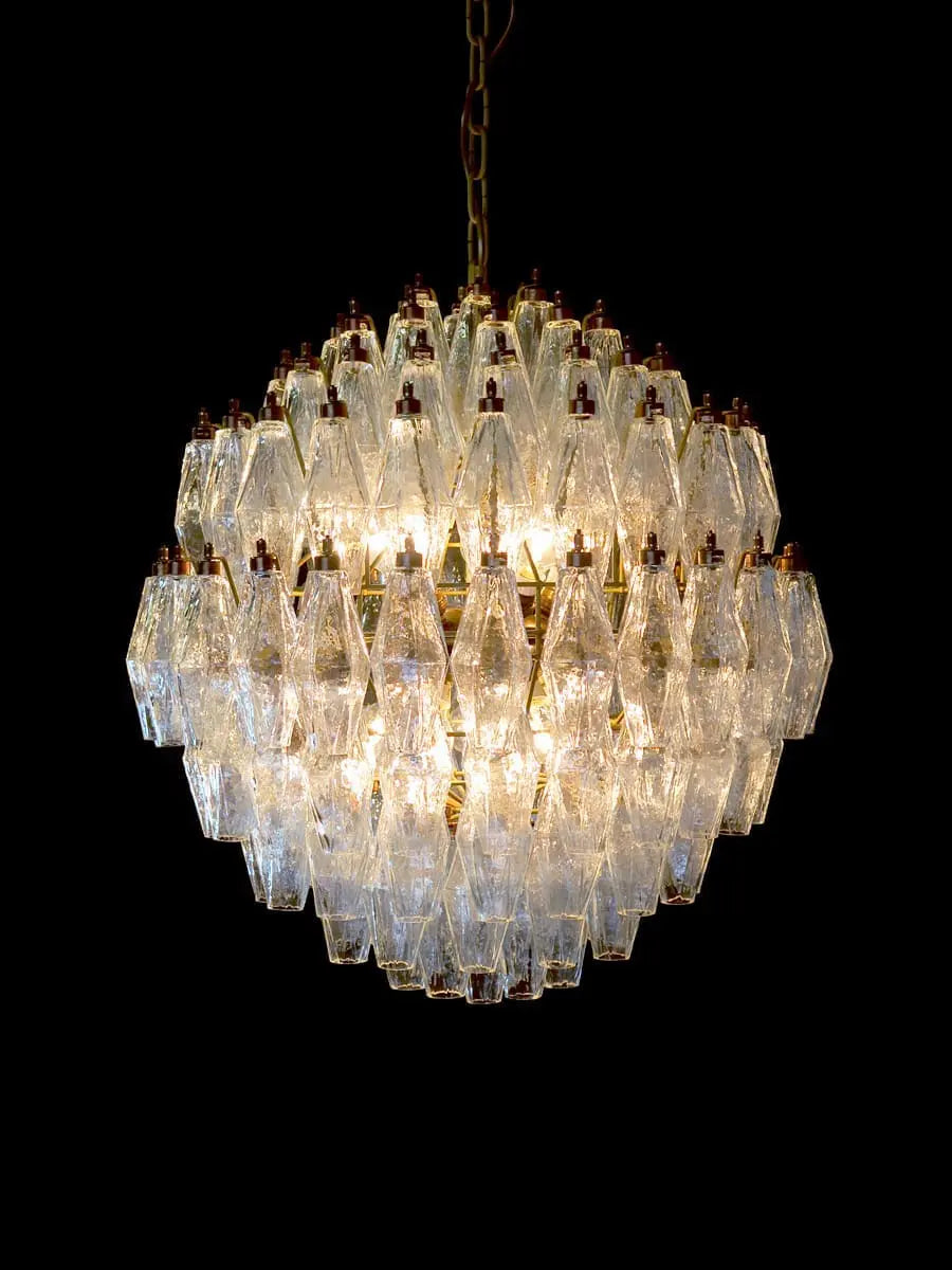 Murano Chandelier – Transparent