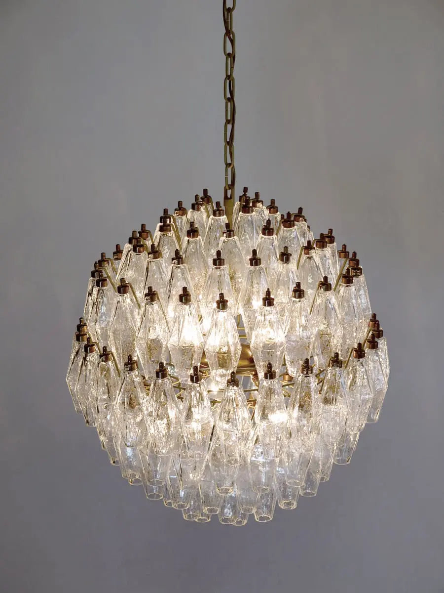 Murano Chandelier – Transparent