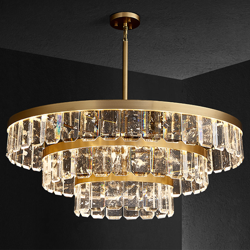 Rebecca Postmodern Multi Tier Crystal Chandelier - Yovalighting