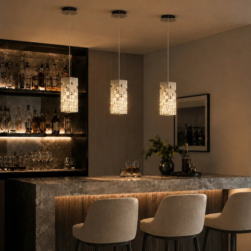 Aura K9 Crystal Pendant Lamp