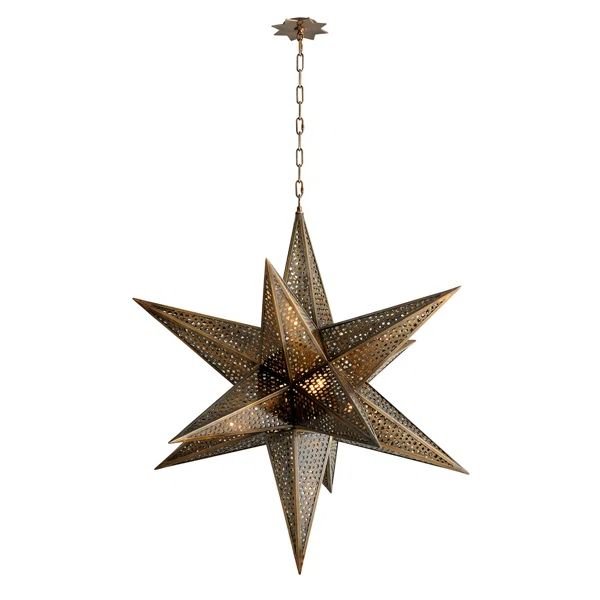 BU Star of Sky 5 Lights Chandelier - MetalCyranlamps