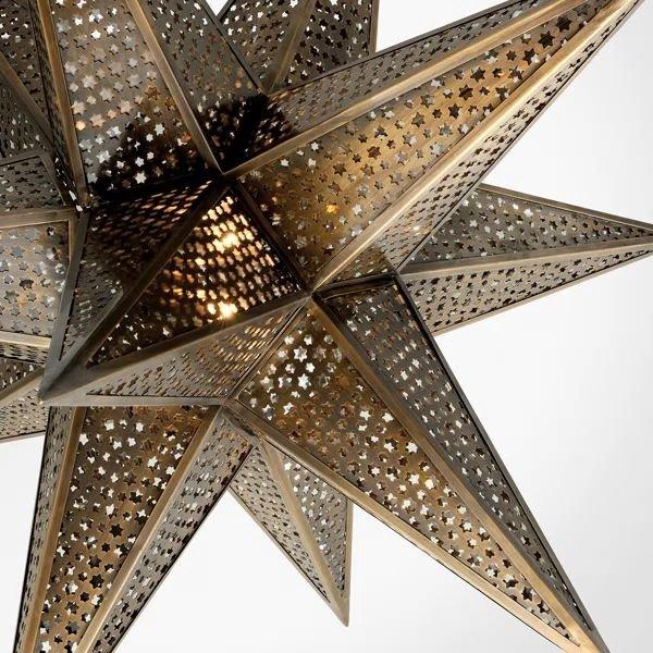 BU Star of Sky 5 Lights Chandelier - MetalCyranlamps