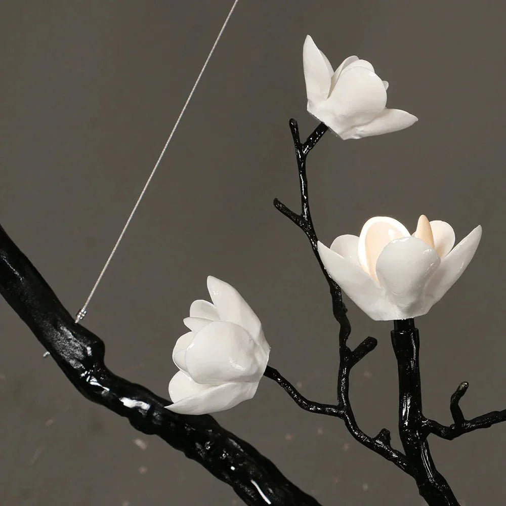 Minas Rustic Tree Branch Chandelier - Black47.24” ( 120 cm )Warm White 3000KCyranlamps