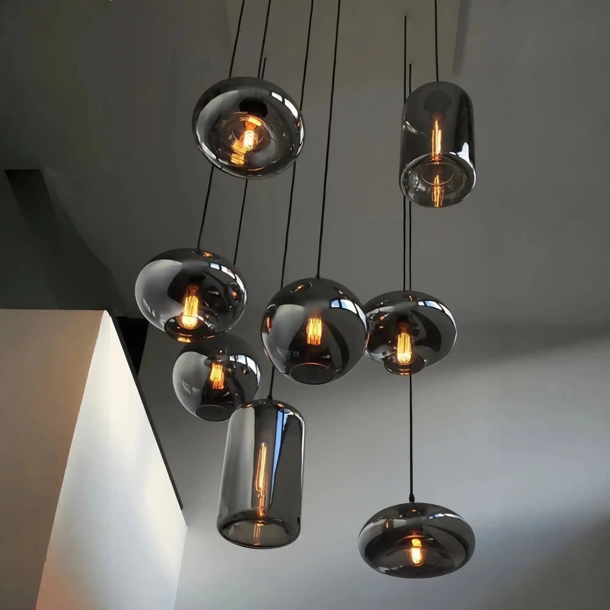 Modern Pendant Fixture light For 2 Story Foyer /Enterway /Staircase