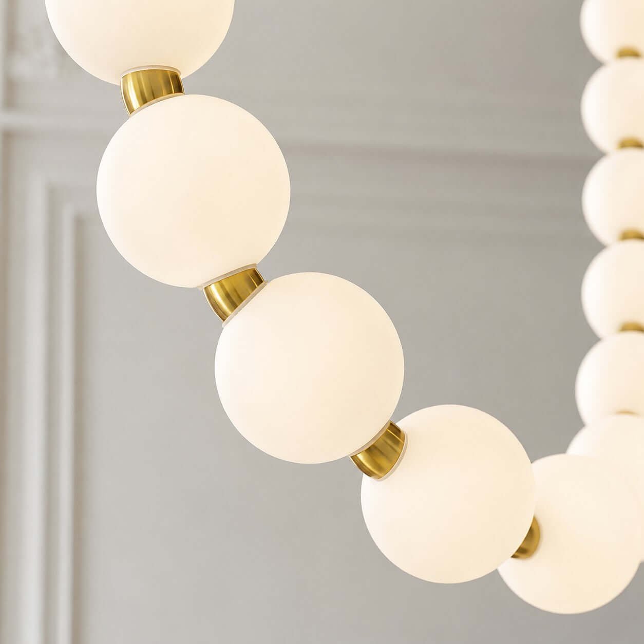Perlina Necklace Combination Chandelier - Cyran Lamps