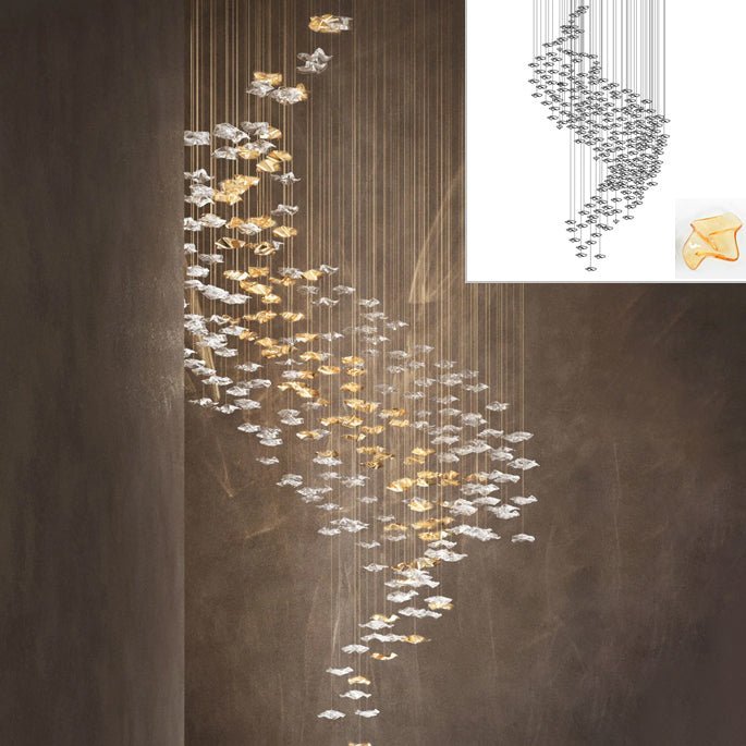 Veloria Fluid Glass Pendant - Cyran Lamps