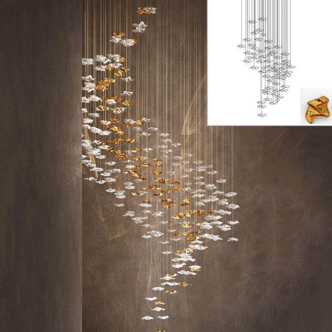 Veloria Fluid Glass Pendant - Cyran Lamps