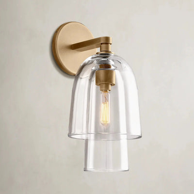 Blom Glass Flute Sconce