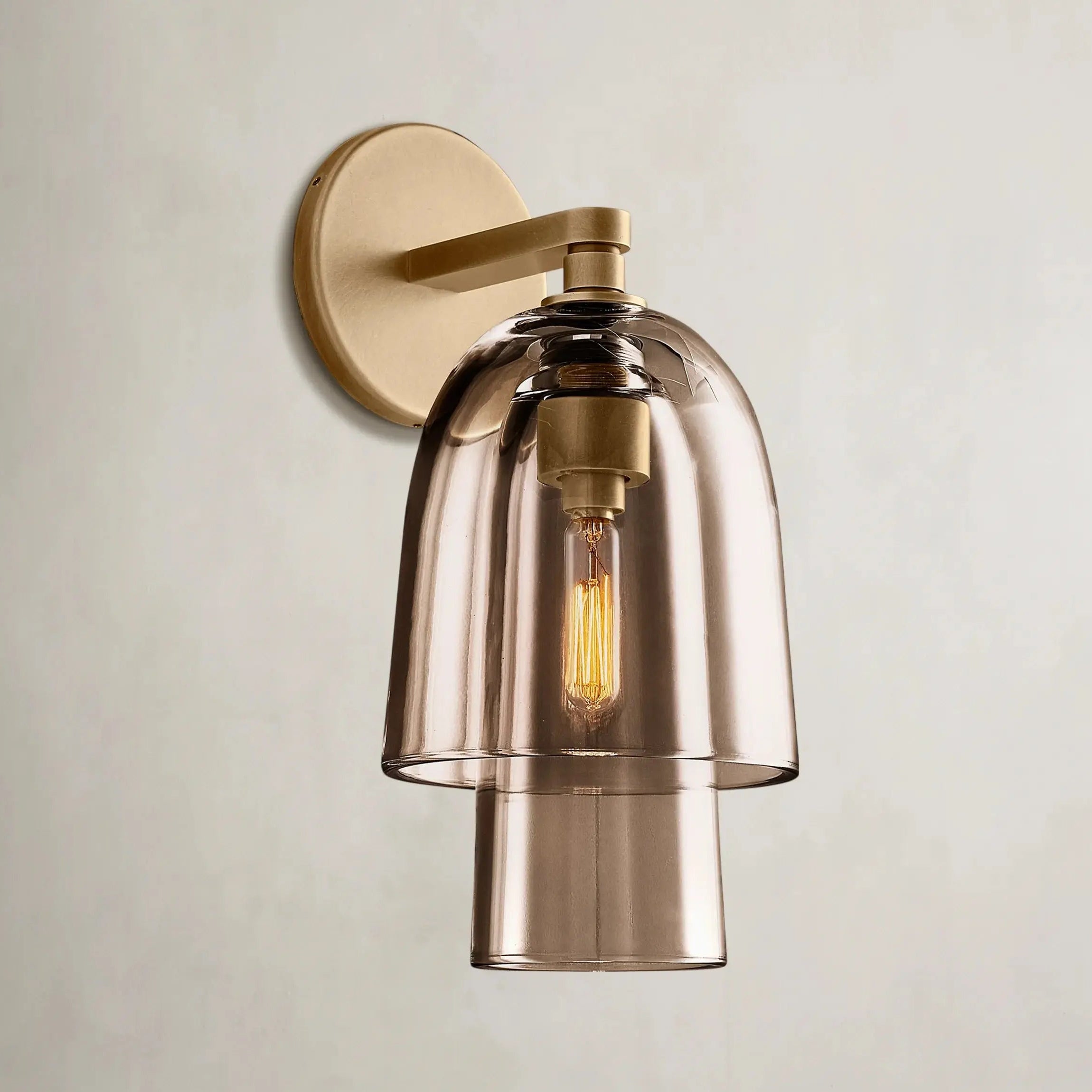 Blom Glass Flute Sconce