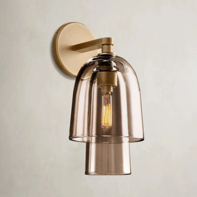 Blom Glass Flute Sconce