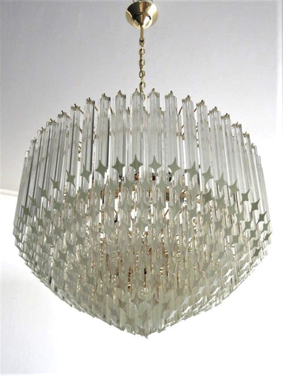 Murano Glass Chandelier – Transparent