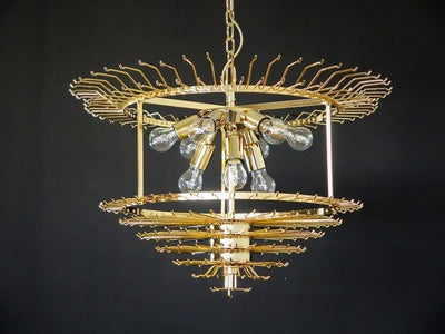 Murano Glass Chandelier – Transparent