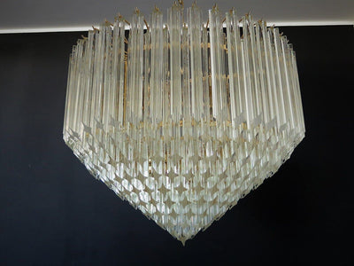 Murano Glass Chandelier – Transparent