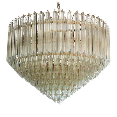 Murano Glass Chandelier – Transparent