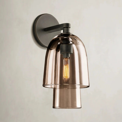 Blom Glass Flute Sconce