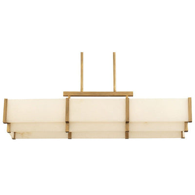 Orleans Linear Alabaster Linear Chandelier