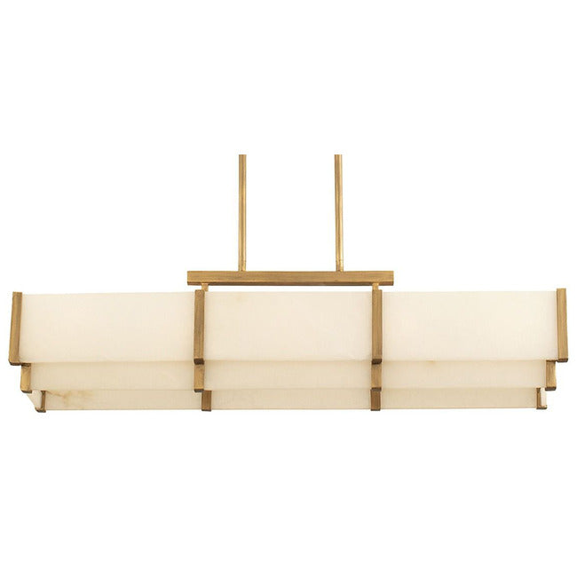 Orleans Linear Alabaster Linear Chandelier