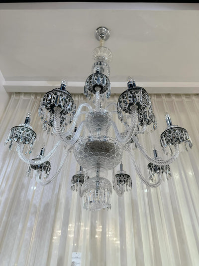 Elegant Crystal Chandelier in Italian