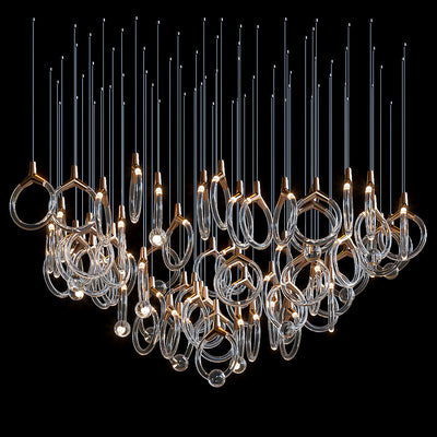 Crystal Orbit Scatter Pendant