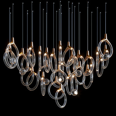 Crystal Orbit Scatter Pendant