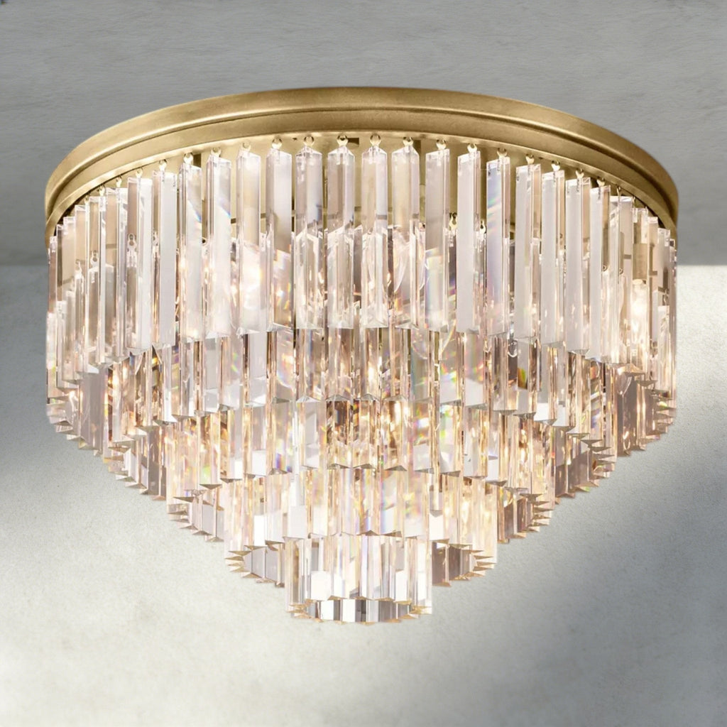 1920s Flushmount 20"32" - Cyran Lamps