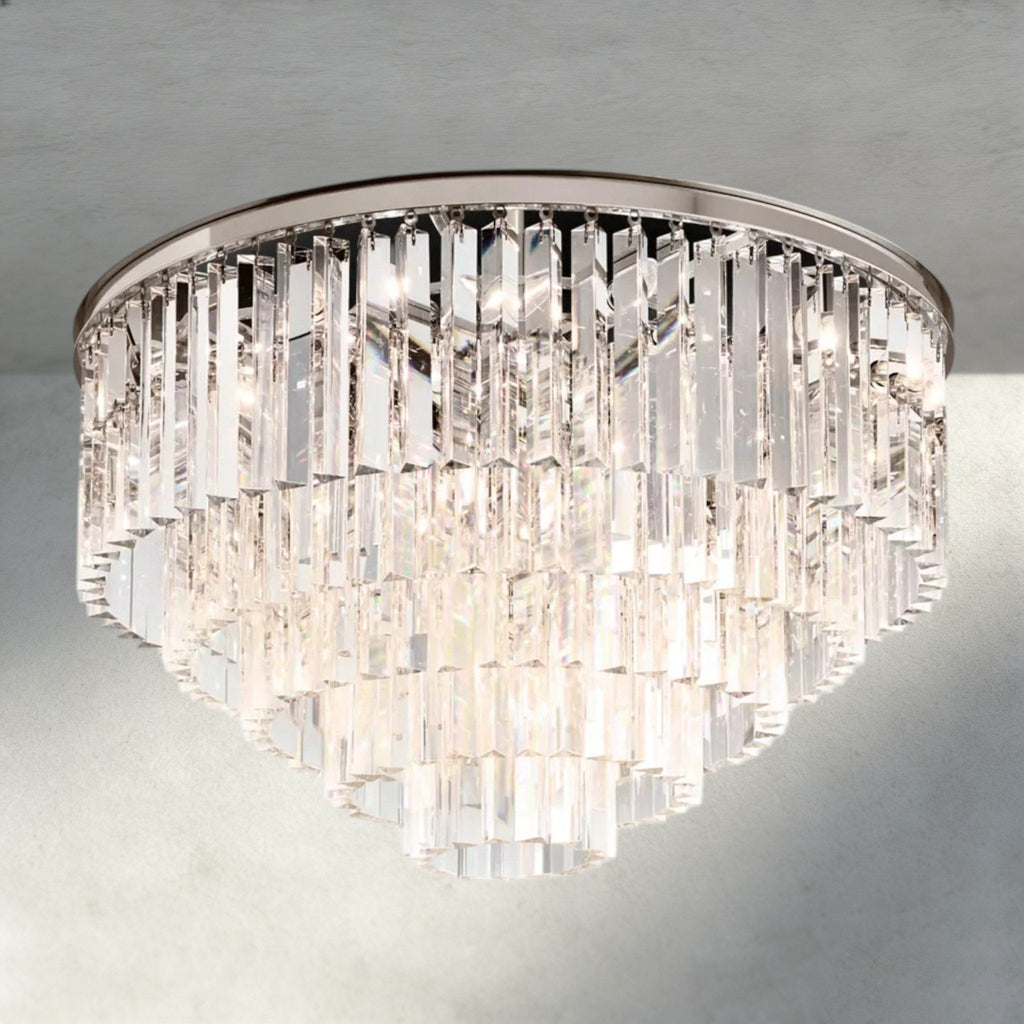 1920s Flushmount 20"32" - Cyran Lamps