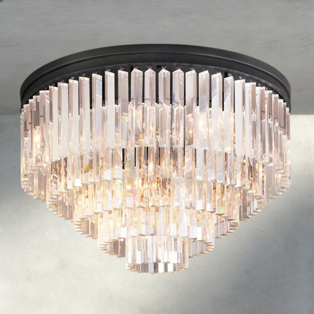 1920s Flushmount 20"32" - Cyran Lamps