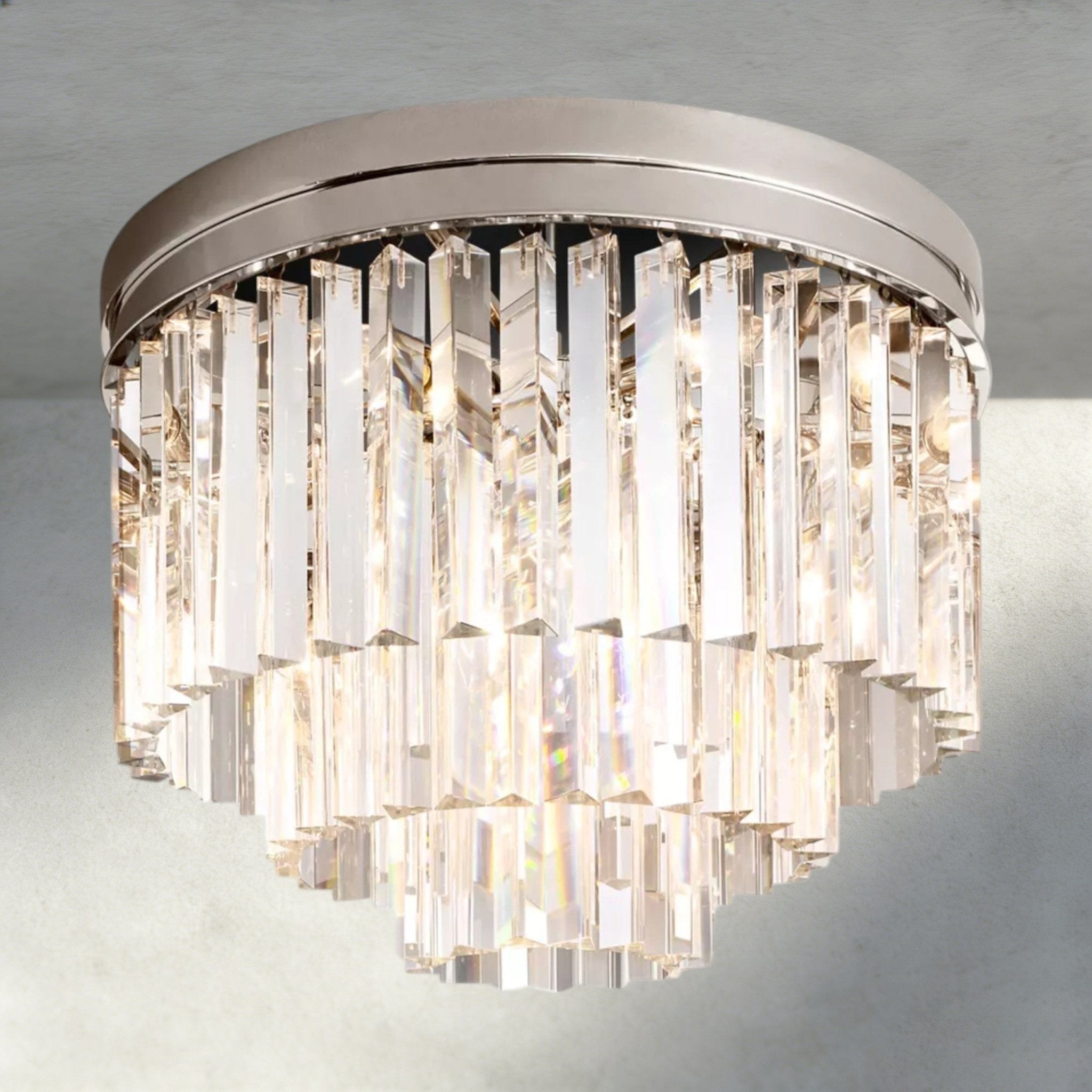 1920s Flushmount 20"32" - Cyran Lamps