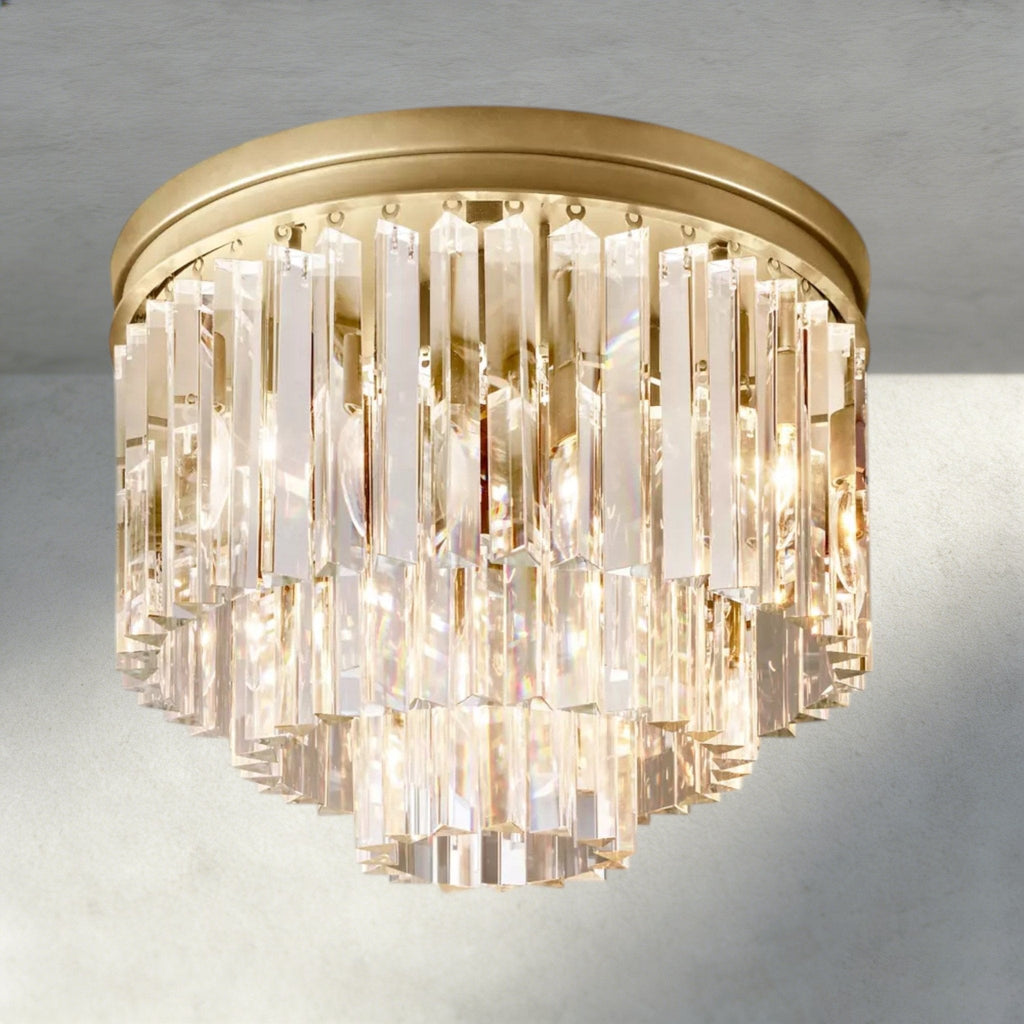 1920s Flushmount 20"32" - Cyran Lamps