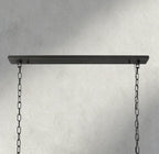 1920S Rectangular Chandelier 40", 49", 59", 72" - Cyran Lamps