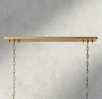1920S Rectangular Chandelier 40", 49", 59", 72" - Cyran Lamps