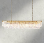 1920S Rectangular Chandelier 40", 49", 59", 72" - Cyran Lamps