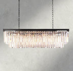 1920S Rectangular Chandelier 40", 49", 59", 72" - Cyran Lamps