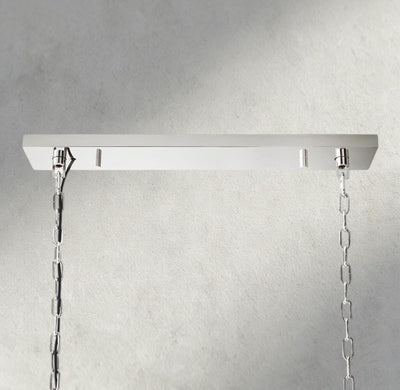 1920S Rectangular Chandelier 40", 49", 59", 72" - Cyran Lamps