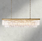 1920S Rectangular Chandelier 40", 49", 59", 72" - Cyran Lamps