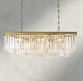 1920S Rectangular Chandelier 40", 49", 59", 72" - Cyran Lamps