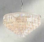1920s Round Chandelier 20", 32", 44" - Cyran Lamps