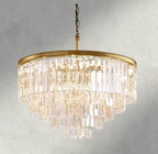 1920s Round Chandelier 20", 32", 44" - Cyran Lamps