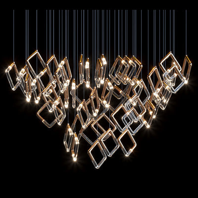 Linear Tube Scatter Pendant