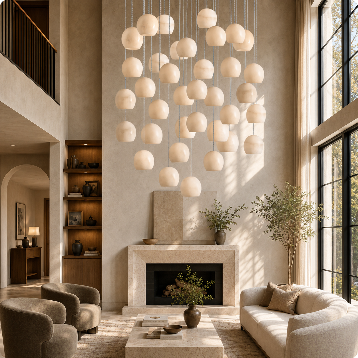 Arica Round Chandelier