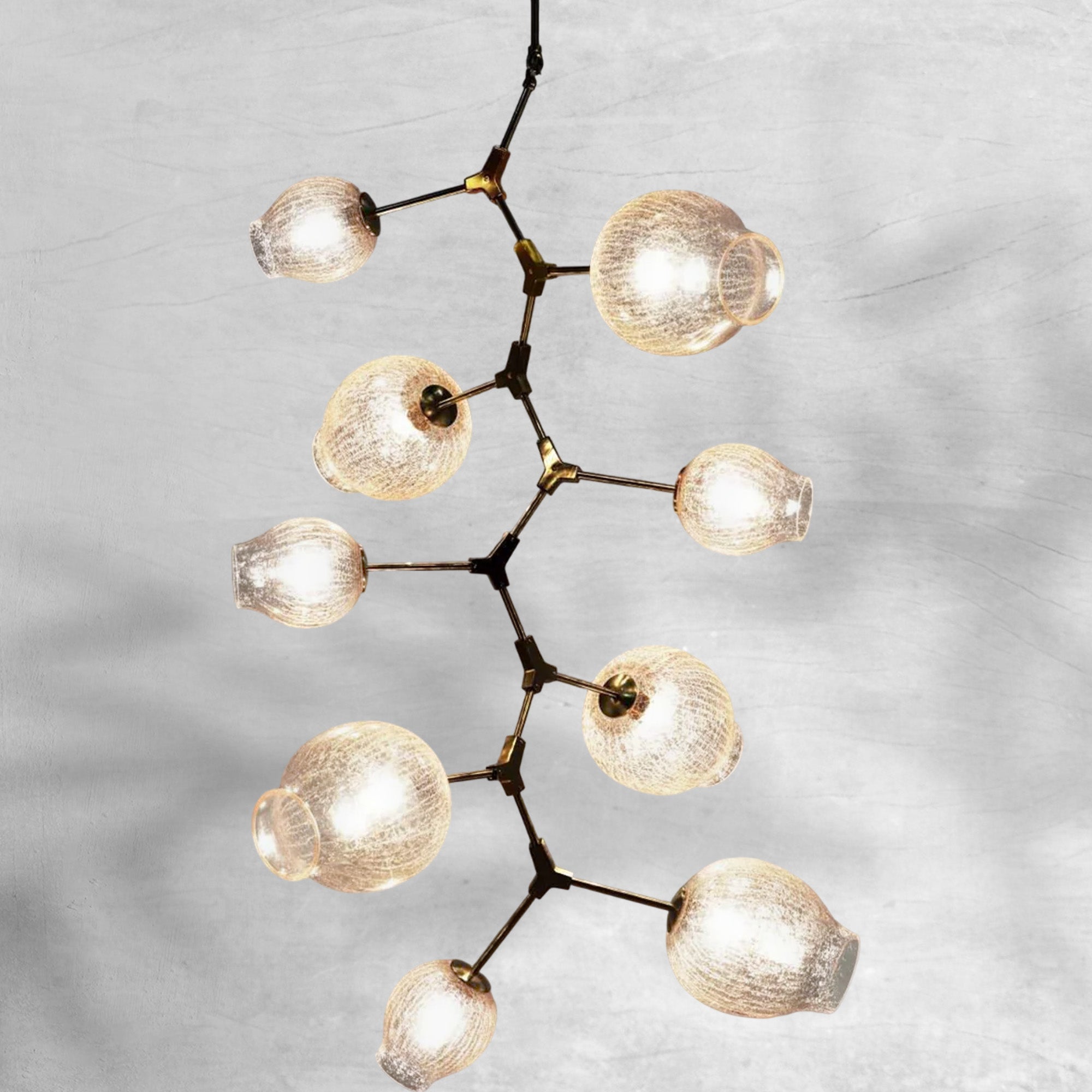 Covington Drop Globe Branching Bubble Chandelier 38''