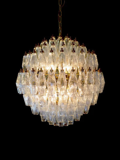Murano Chandelier – Transparent