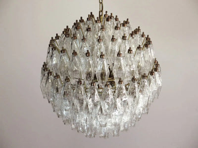 Murano Chandelier – Transparent