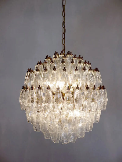 Murano Chandelier – Transparent