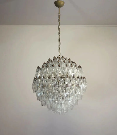 Murano Chandelier – Transparent
