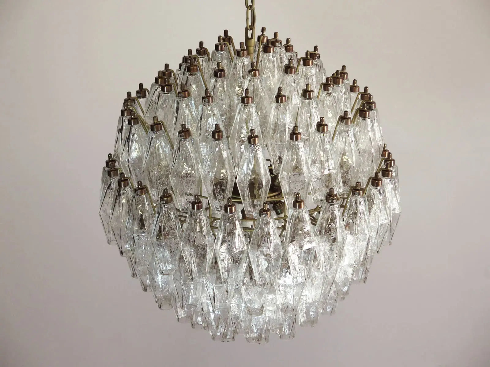 Murano Chandelier – Transparent