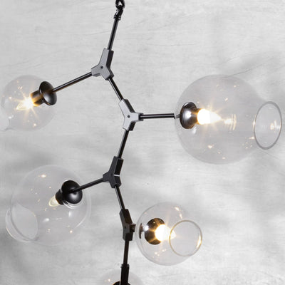 Covington Drop Globe Branching Bubble Chandelier 38''