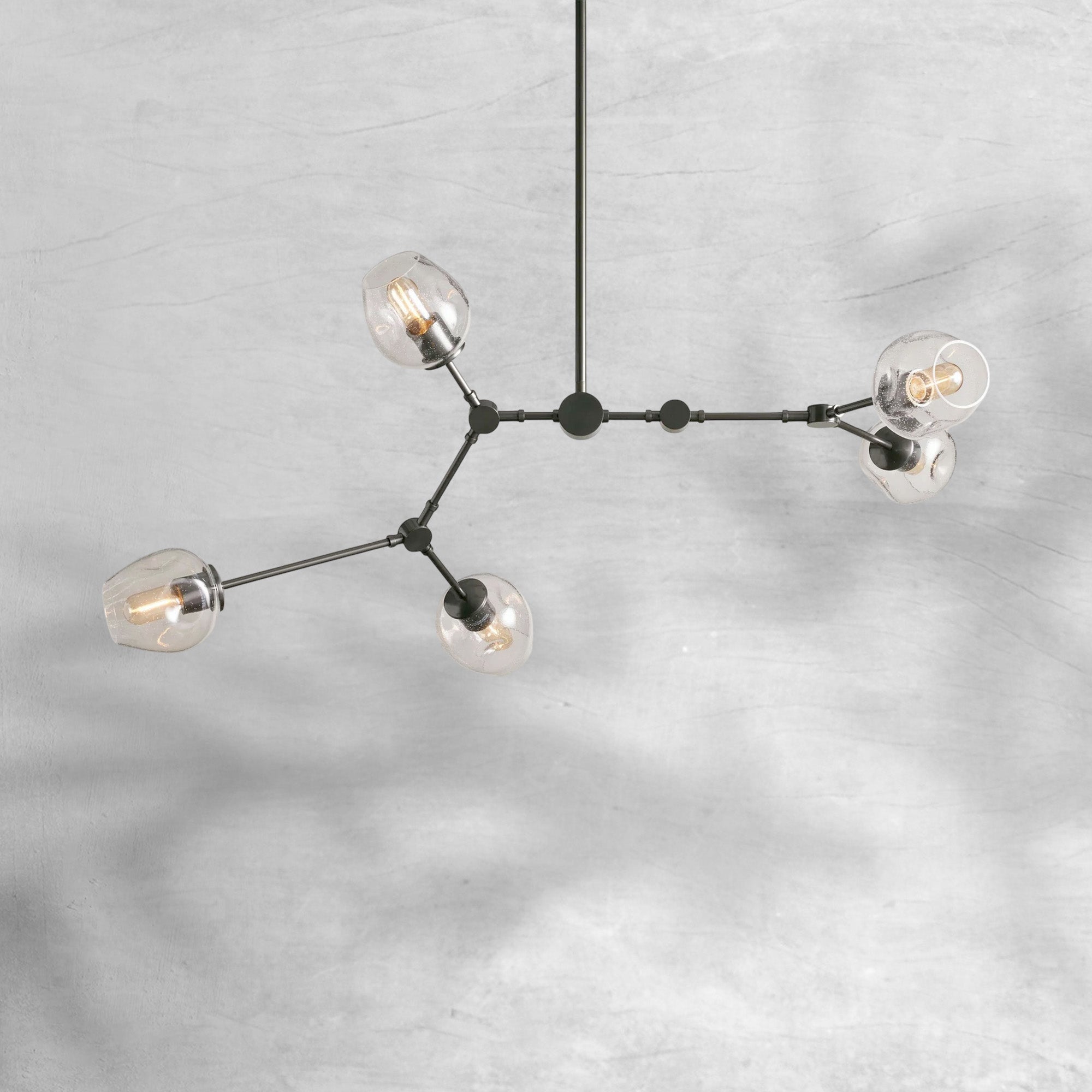 Covington Horizontal Globe Branching Bubble Chandelier