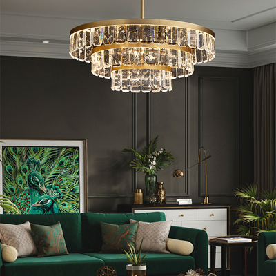 Rebecca Postmodern Multi Tier Crystal Chandelier - Yovalighting